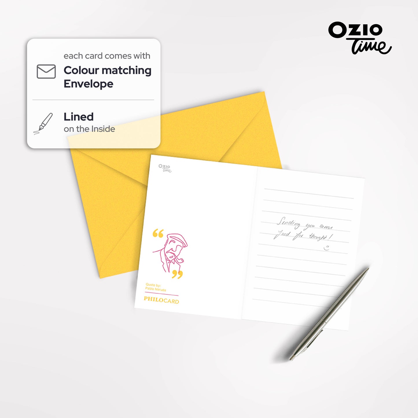 Biglietti d’auguri con citazioni filosofiche - Philocard