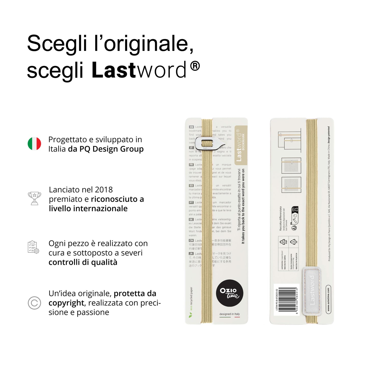 Lastword - Segnalibro Intelligente