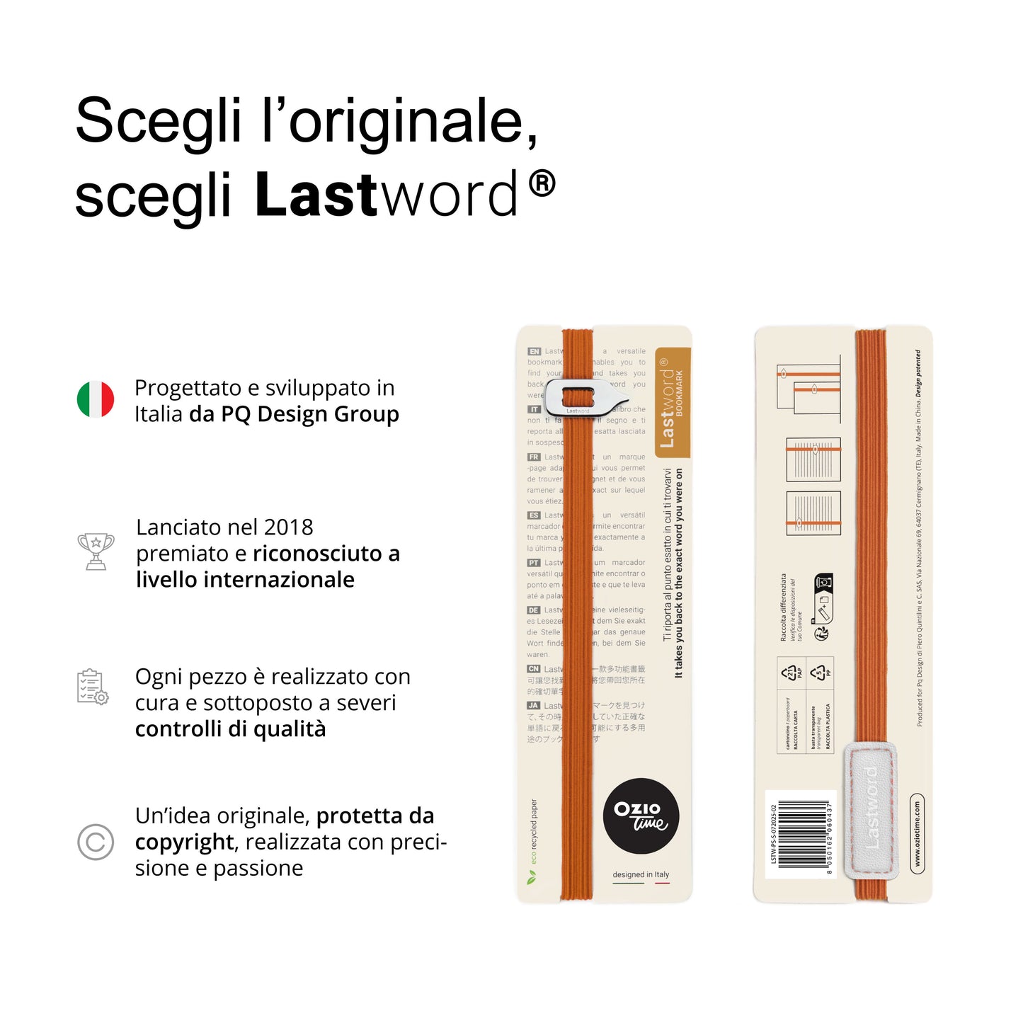 Lastword - Segnalibro Intelligente
