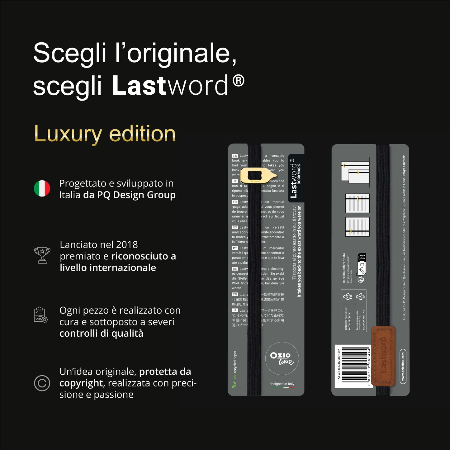 Lastword - Segnalibro Intelligente