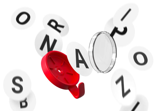 ABC - Kleiderhaken mit Buchstaben